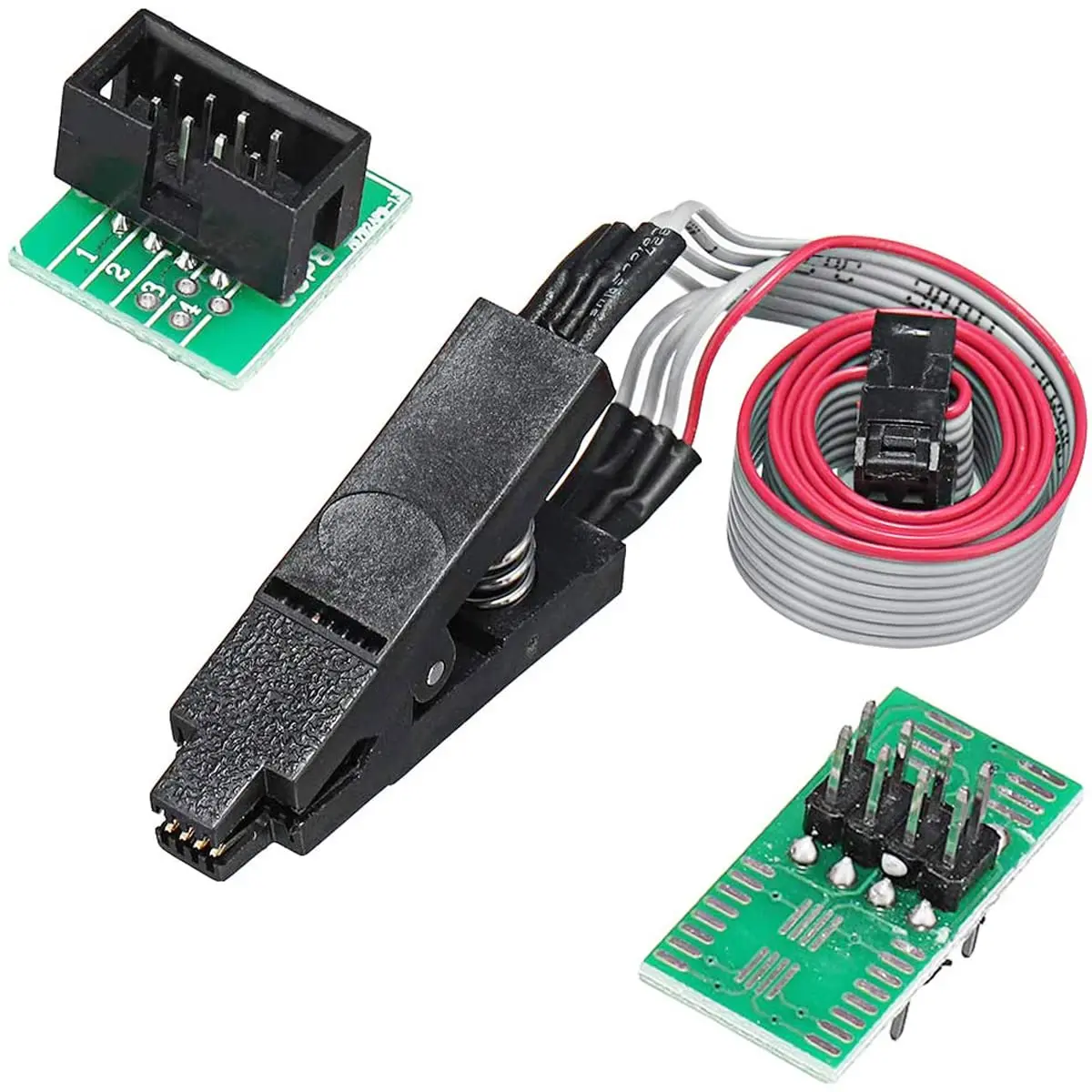 UPA EEPROM Adapter USB Programmer SOIC8 SOP8 DIP8 Test Clip Adapter Eeprom for 24CXX 25/95XX 93CXX 35080