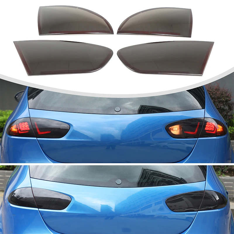 

Для Seat leon 2008 2009 2010 2011 2012, задний фонарь, черный корпус, задний задний фонарь, защитный чехол, декоративные аксессуары, ABS