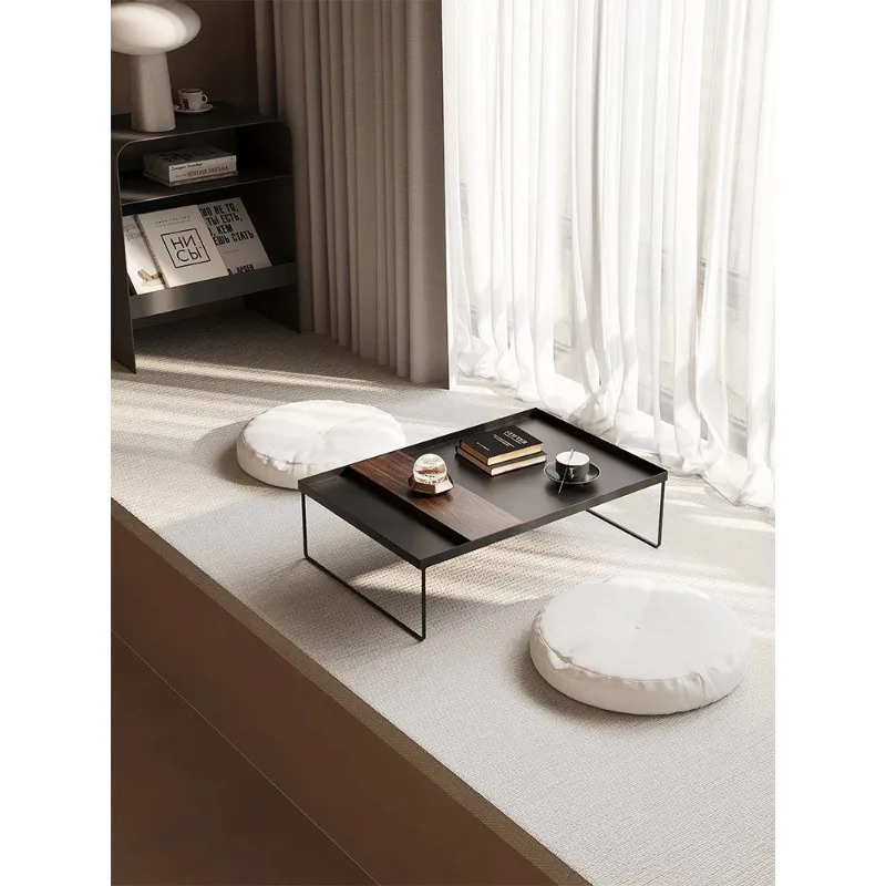 Bay window small coffee Internet celebrity Japanese tatami tea table tea table low household kang window