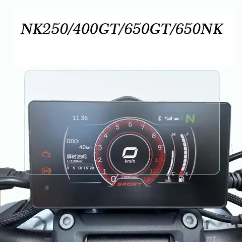 CFMOTO 250NK 450NK 650NK 2022 용 오토바이 클러스터 스크래치 방지 필름 화면 보호기 대시 보드 악기