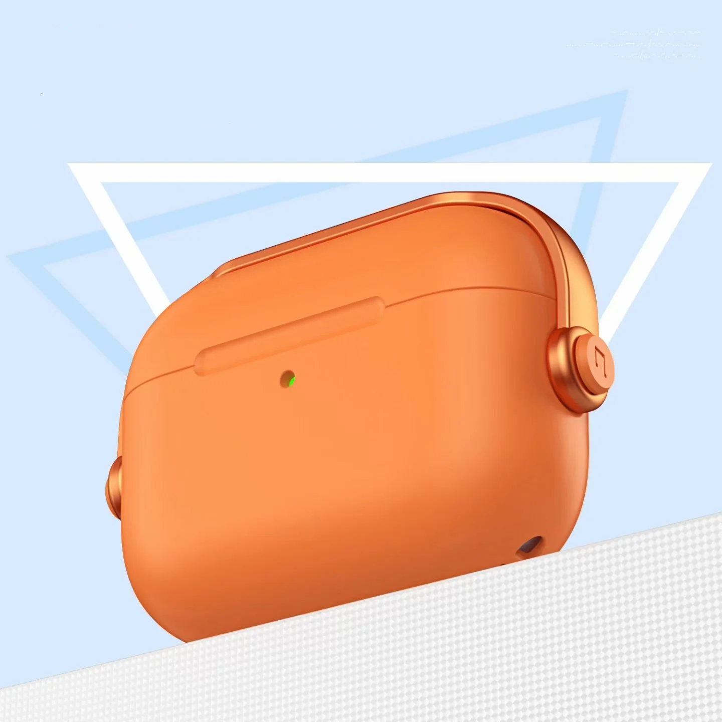 [안전 잠금 링 포함] 에어팟 프로 3 케이스 커버 폰 스탠드 디자인 소프트 TPU 보호 케이스 클리너 키트 포함