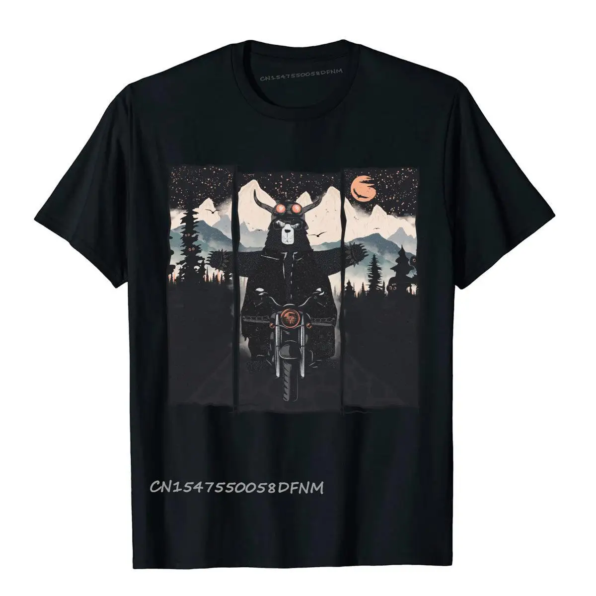 Wild Biker Tops T Shirt Cute Vintage Cotton Mens T Shirts Printed On Luxury Camiseta