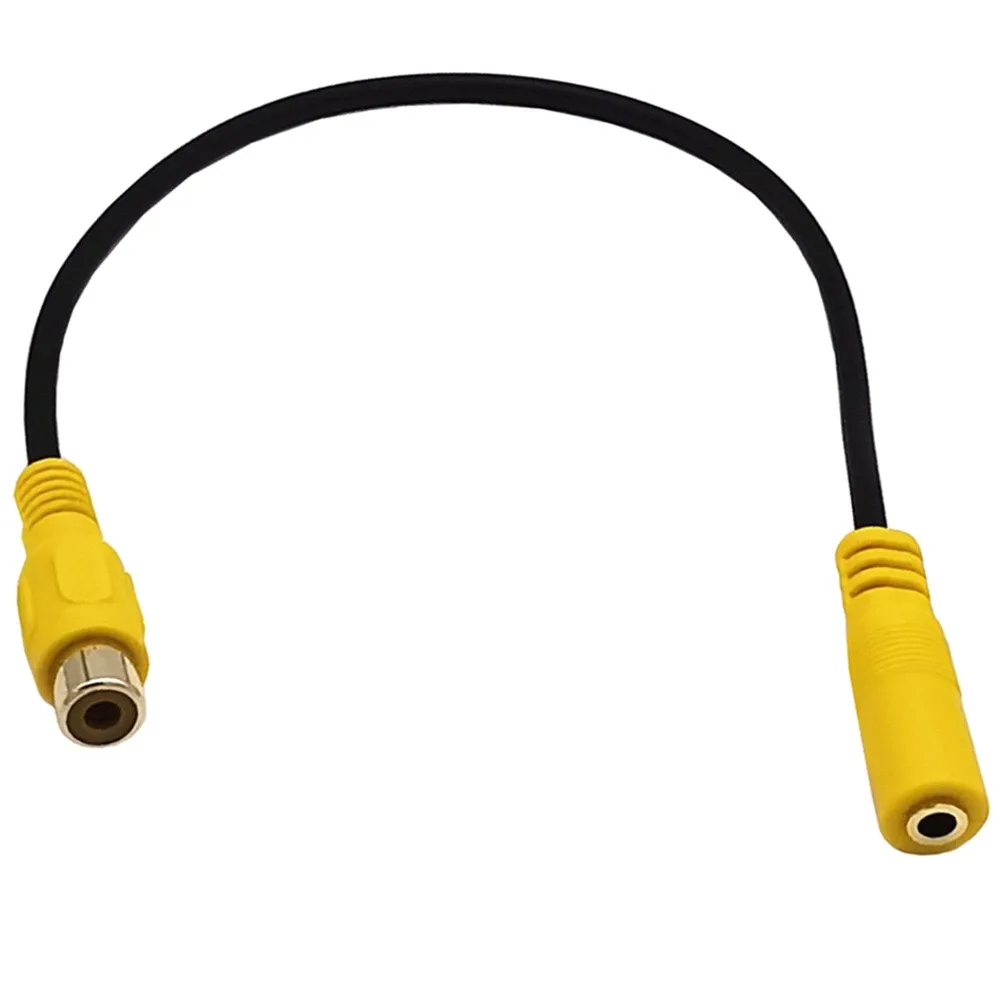 1pc 3.5 ミリメートル 1/8 "メスジャックミニステレオrca電話女性オーディオビデオアダプタケーブルコード