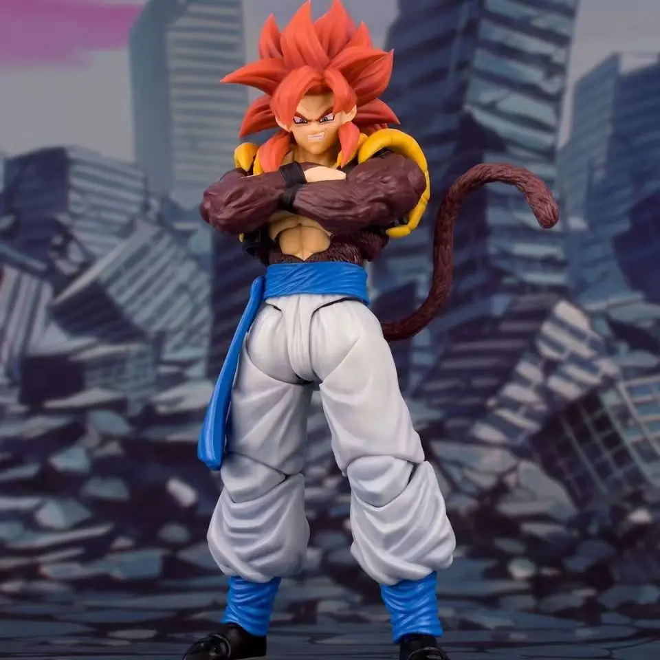 New Demoniacal Fit SSJ4 Gogeta Action Figure Dragon Ball GT 3.0