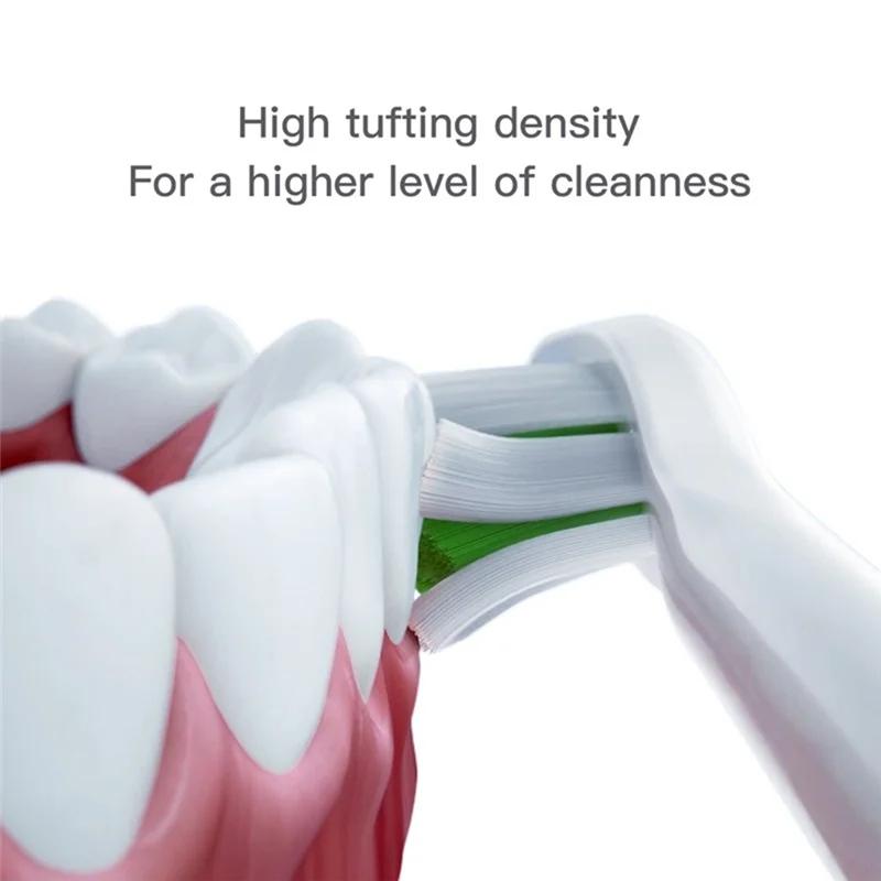 EAS-9PCS Сменные насадки для SOOCAS V1 V2 X3 X3U X5 D2 D3 SOOCARE Насадка для электрической зубной щетки Sonic с мягкой щетиной