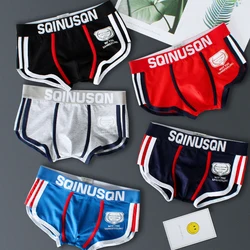 3pcs/lot Men's underwear, men's boxer shorts, cotton, youth trend, personality, men's boxer shorts, breathable, enlarged