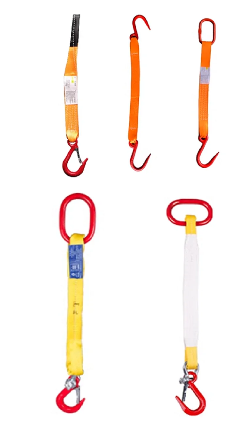 1T-3Ton 1-3M 1-leg  towing hook parts  complete set of assembly towing rope auto boat tralier  sling rope