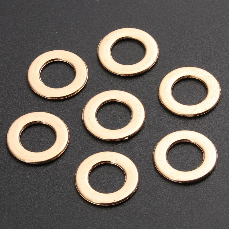 20pcs Invariant Color KC Gold Round Circle Charms Connector DIY Necklace Bracelet Findings 15mm A1464 SALE