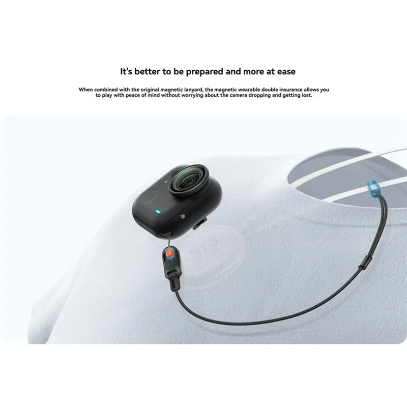 لـ Insta 360 GO Ultra ملحقات حزام كاميرا الحركة سريع الإصدار سلك أمان مضاد للخسارة سلك لـ GO Ultra #6