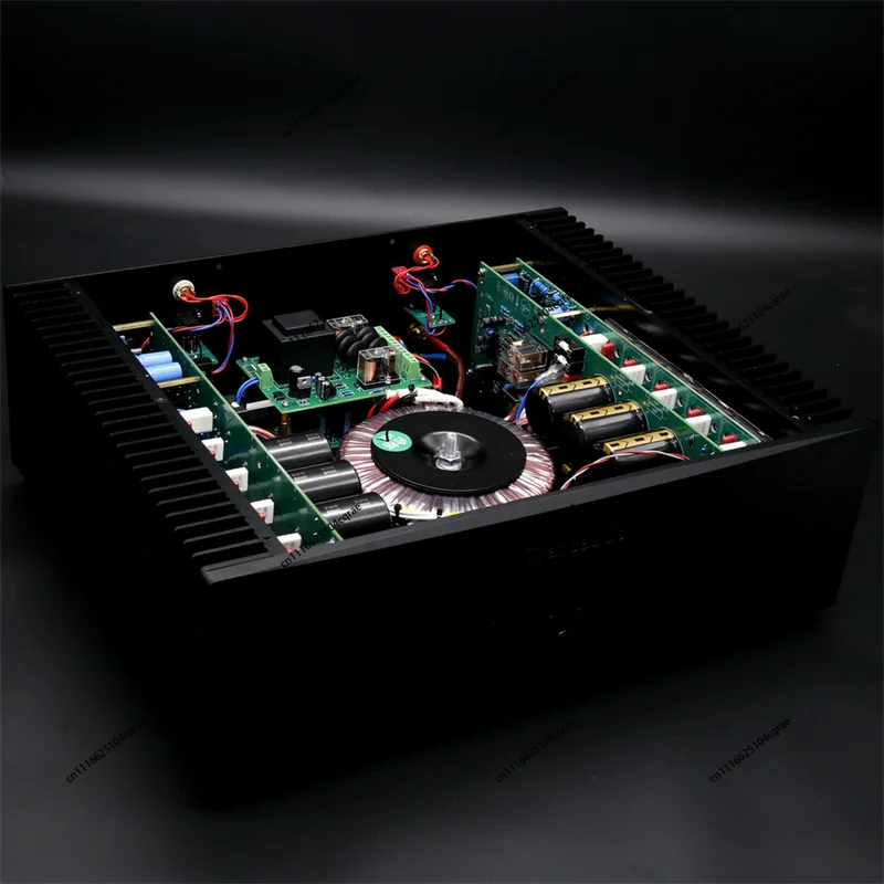 T7  Dual Channel Pure Post-level Power Amplifier Using Berlin Voice 909 Power Amplifier Circuit fully symmetrical X-Amp Circuit