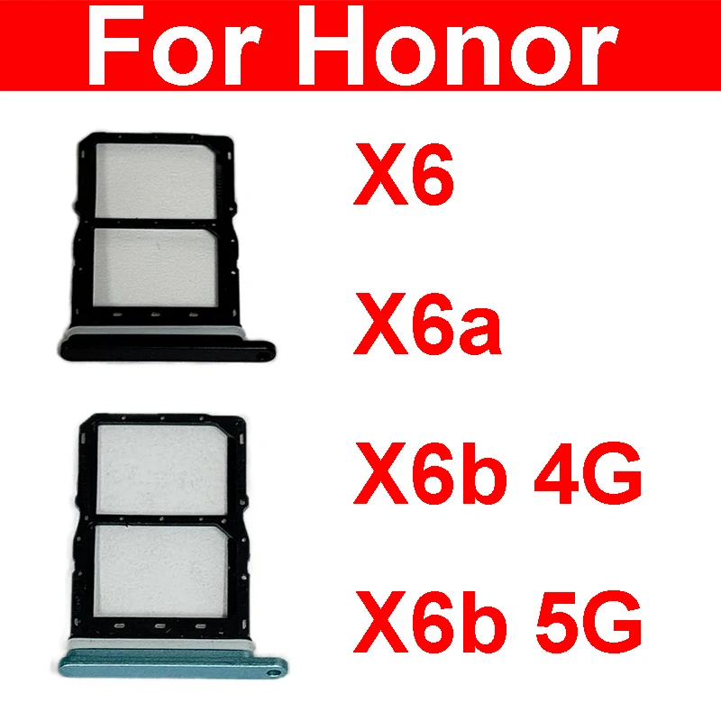 Image of SIM-Kartenhalter Adapter für Honor X6 X6a X6b 4G 5G Kartenleser Steckplatz Ersatzteil Reparaturteile