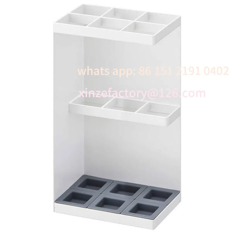 

Customizable Sle Carbon Steel Umbrella Drainage Storage Ra Large Capaci Long Umbrella Stand for Home