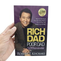 RICH DAD POOR DAD Robert Toru Kiyosaki Personal Finance Children Book Financial Intelligence Enlightenment Education BookEnglish