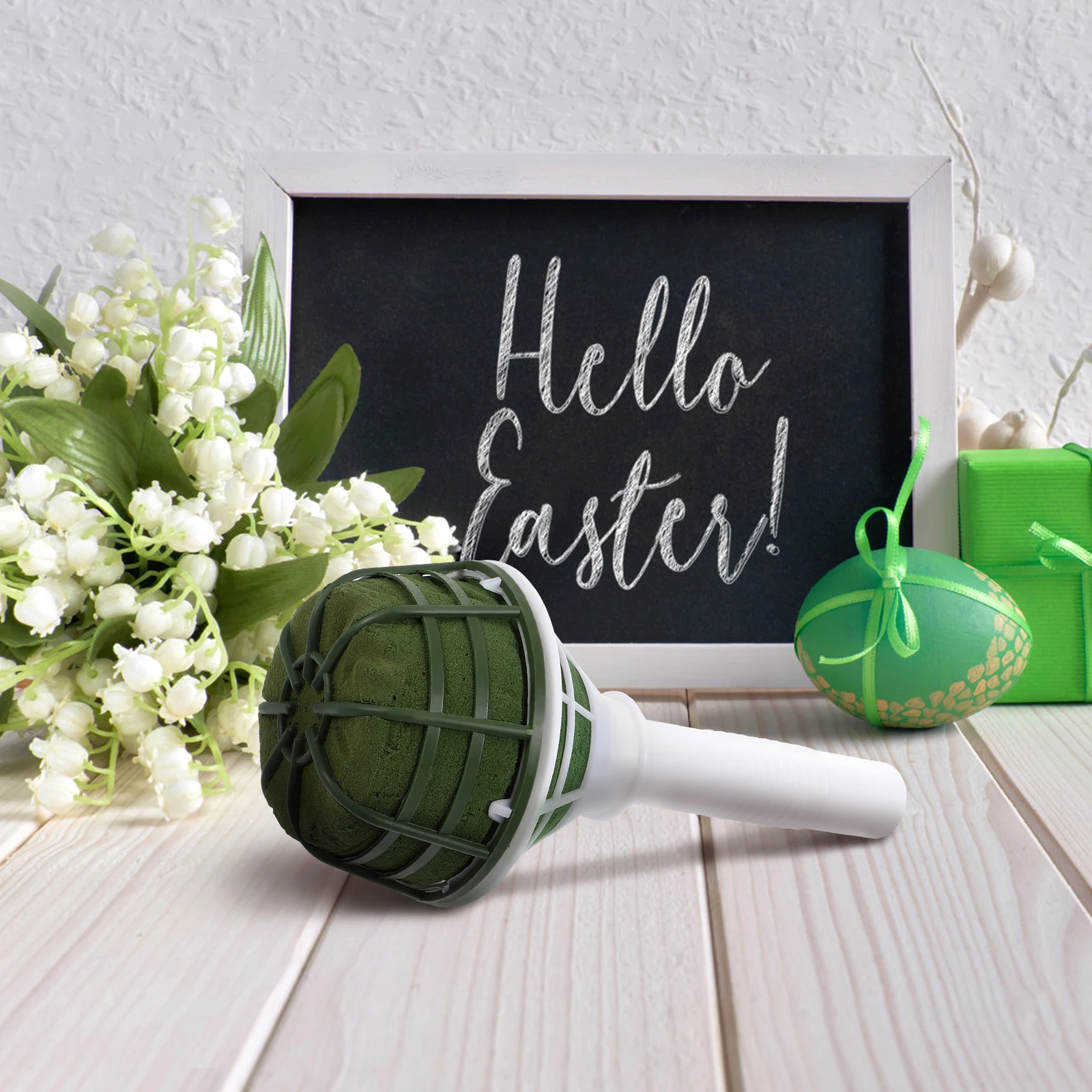 

Flower Holder Base Wedding Bouquet Holders Artificial Flowers Compact Lightweight Storage Carry Flower Shop DIY Gardening