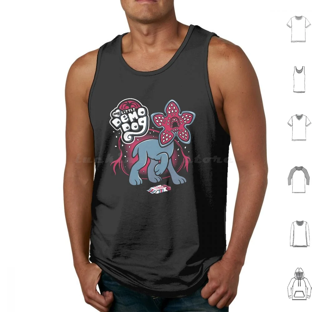 My Little Demodog Tank Tops Vest Sleeveless Little Demo Dog Horror Cute Sci Fi Tv Dart Toy