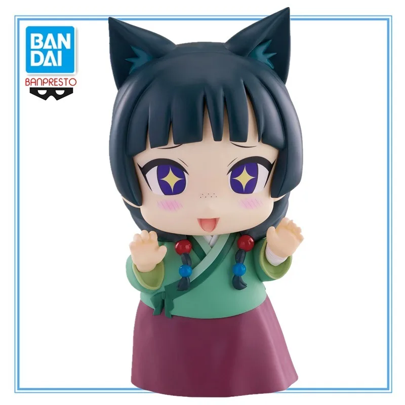 

В наличии оригинальная аниме-фигурка Bandai The Apothecary Meowth, игрушки из ПВХ, модель Kwaii Q Ver.Collection, игрушка в подарок