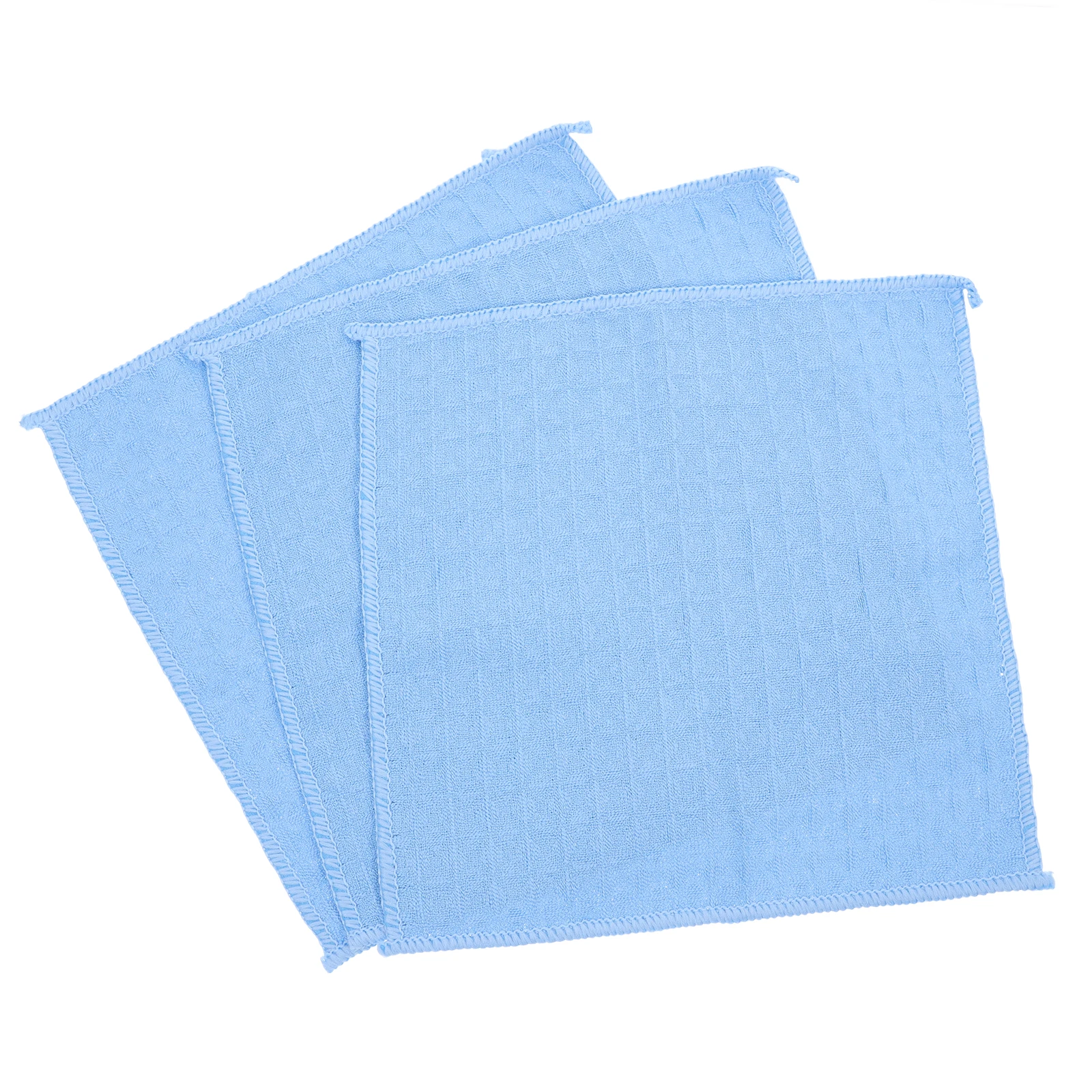 

3pcs Waffle Absorbent Bathroom Towel Reusable Cleaning Towels Dish Rags For Cleaning Cloth Washing Dish Rags Dishes