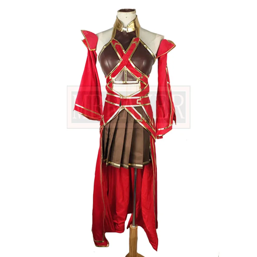 Fate/Grand Order FGO Hephaestion Morgan Berry Cos Cosplay Costume Halloween Christmas Party Uniform Custom Made Any Size