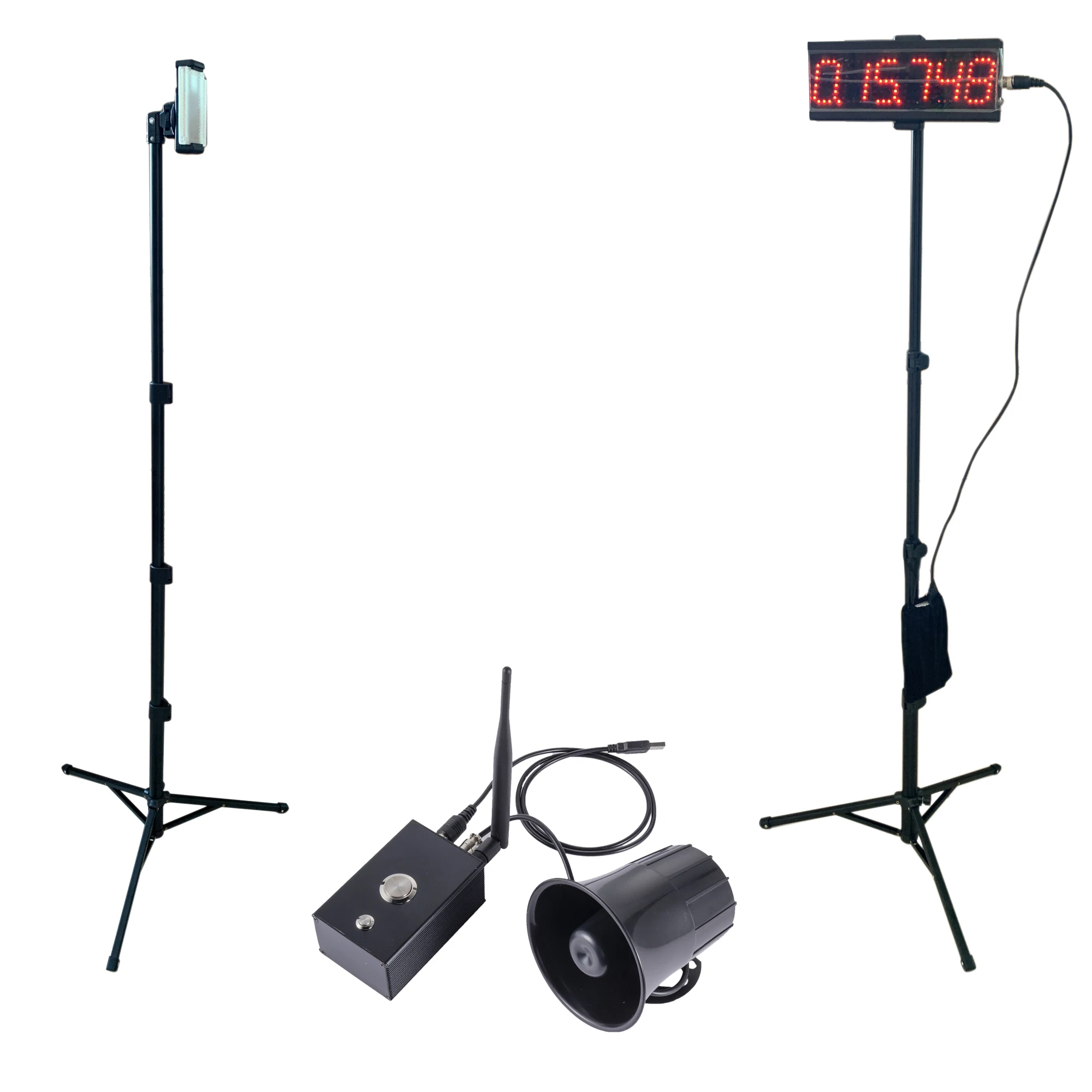 Professional electronic laser timer for sprint training infrared induction remote control precision timing system