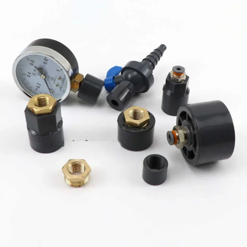 1~5PCS 1/4‘’ M14 M20 PPH UPVC Pagoda Sampling Valve Quick Connect Valve Aquarium Joint Pipeline Water Intake on-off Valve