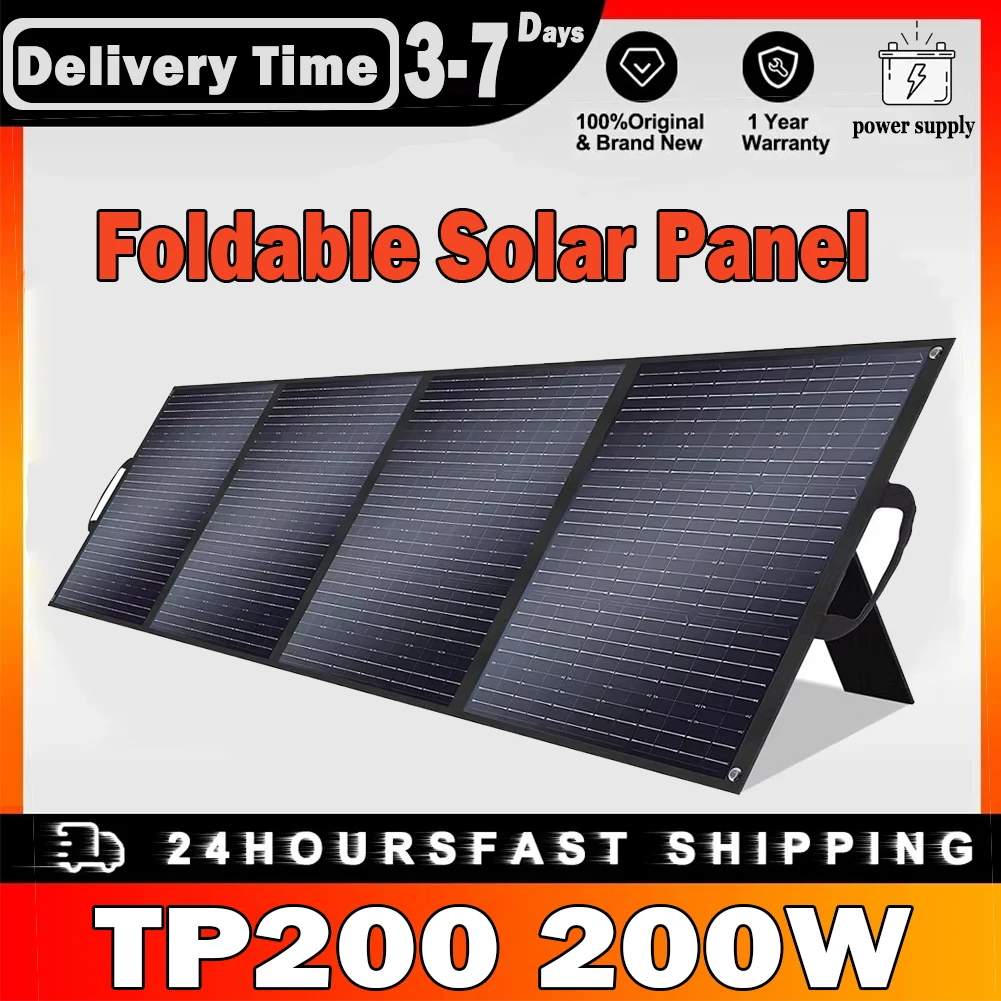 TALLPOWER TP200 200W Portable Foldable Solar Panel Solar Charger 24% Energy Conversion Efficiency solar panel support kit