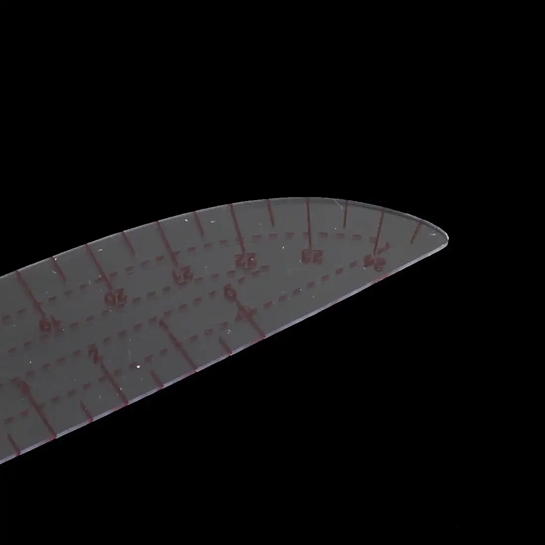 Régua de Curva para Pattern Making, Bloggers Únicos, Francês Claro, Comma Shaped, 42cm