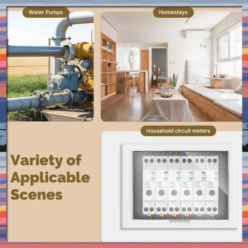 AC18(Guaranteed) Zigbee Tuya Smart Circuit Breaker 63A APP Control Electricity Monitor Fireproof Retardant Alarm Threshold Set V