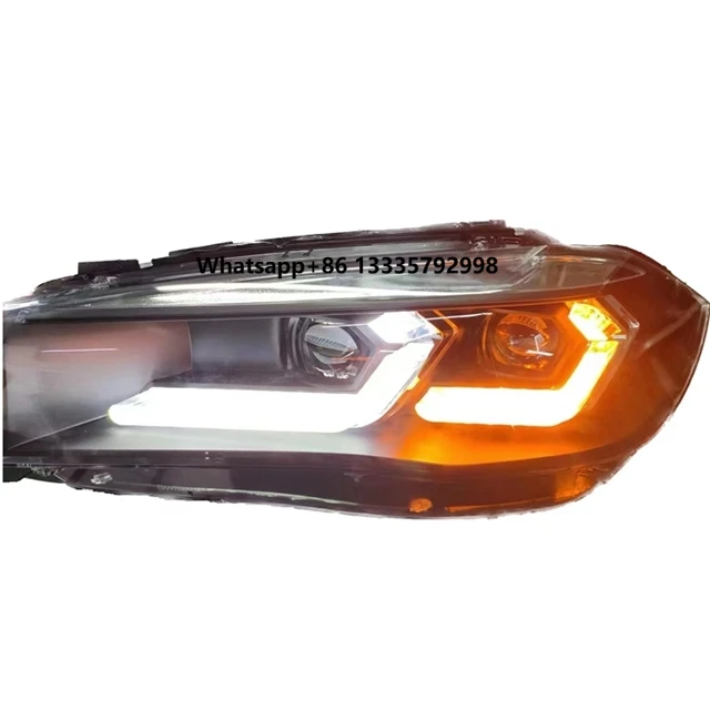 

BiLED Projector Lens LED Headlights for'BMW X5 F15 with Stock Halogens