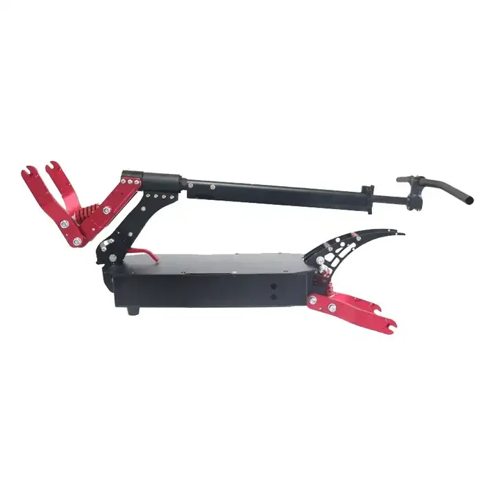 C-type Spring Damping 135mm 150mm Open Size Adjustable Height 10inch 11inch Electric Scooter Frame Body Main Structure