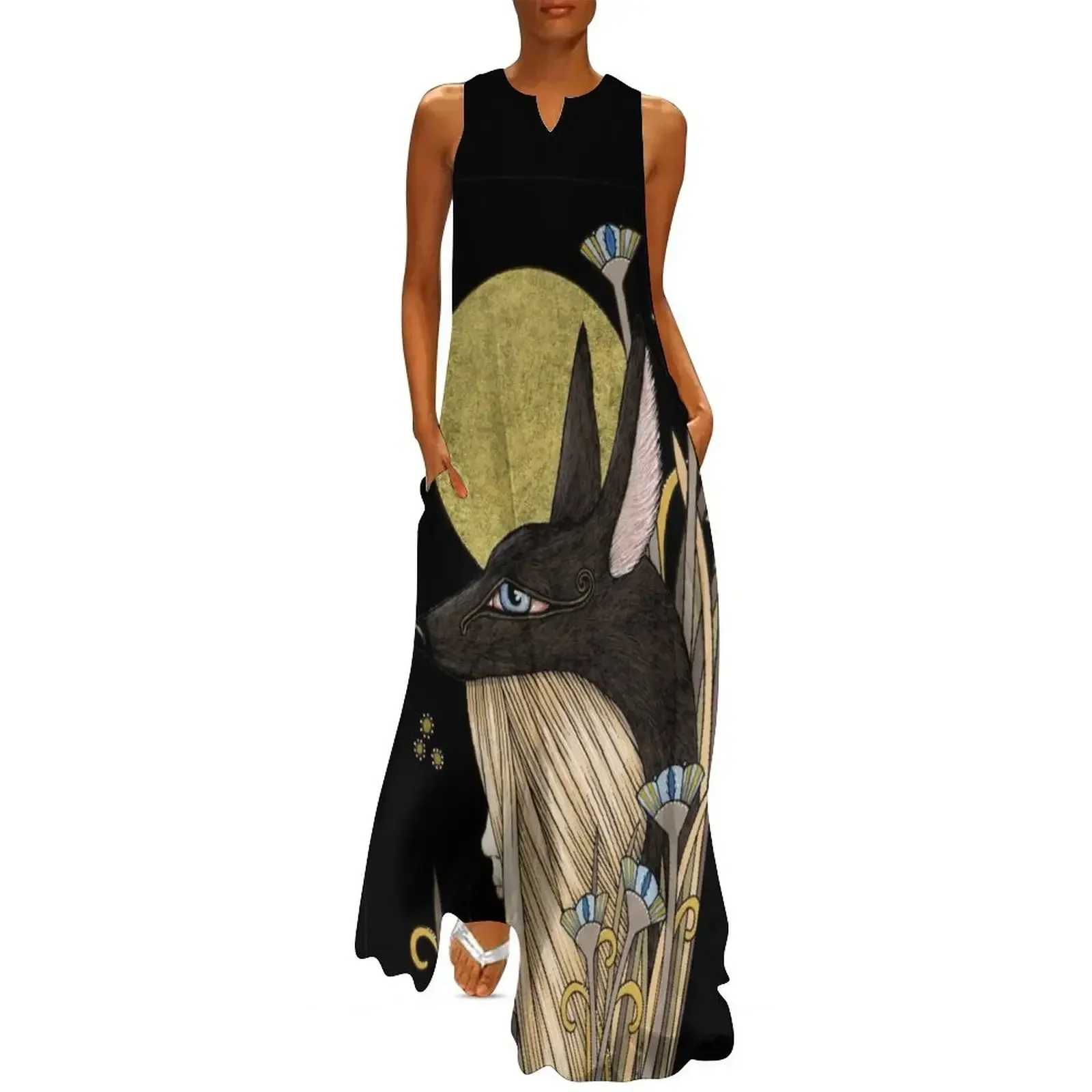

Anubis Long Dress Clothing female dress korean style Women's clothing women's evening dresses Dress