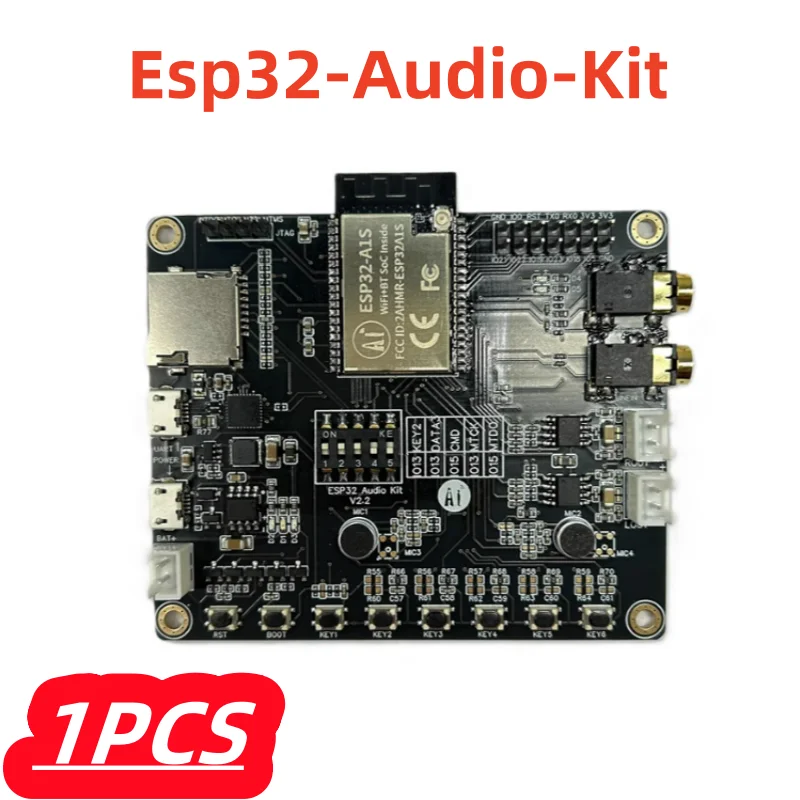 1Pcs/lot ESP32-Audio-Kit WiFi Bluetooth Audio Development Board ES8388 Serial Port Wireless Module