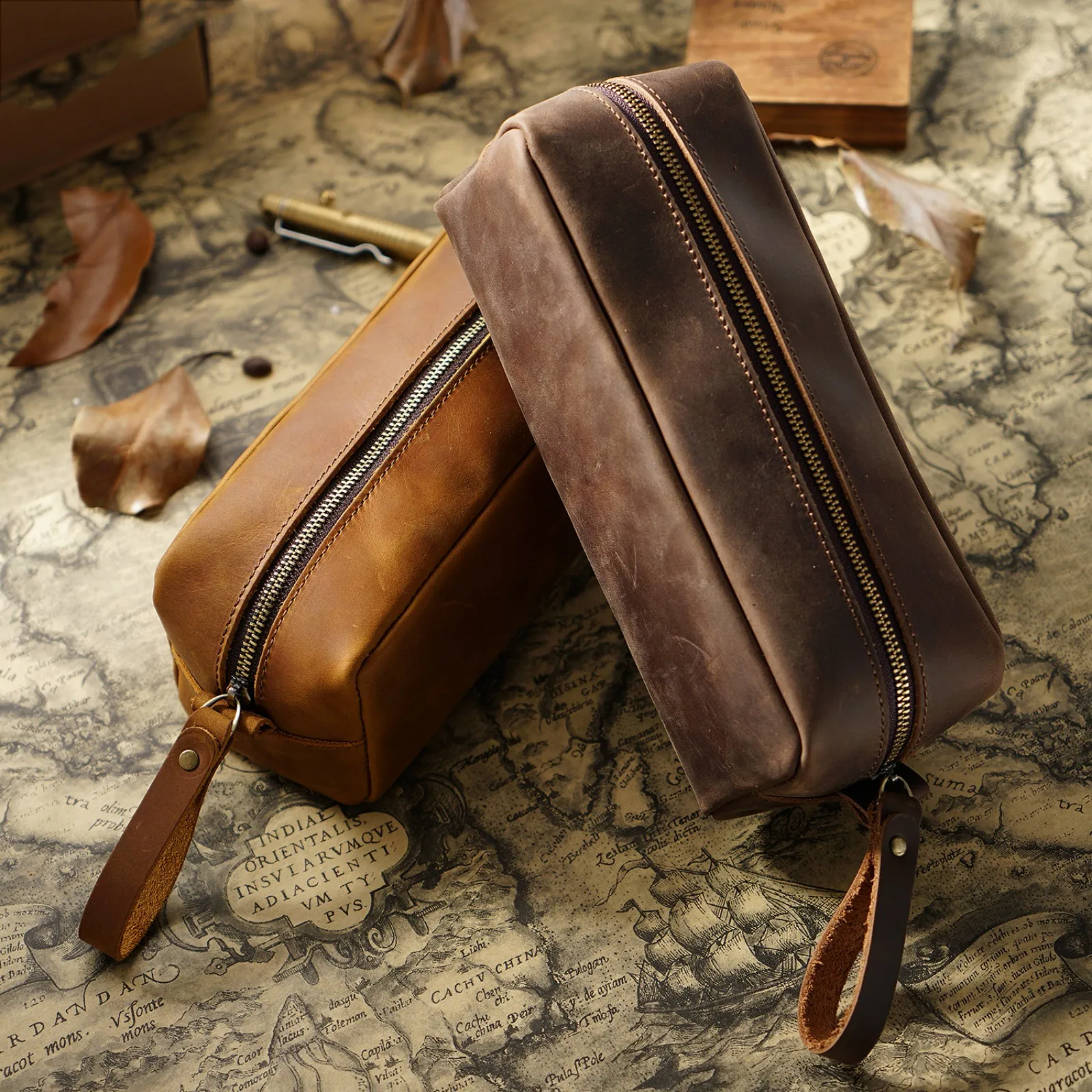 Tempat Pensil Kulit Vintage Bu - Leather Backpack Vintage ulasan dan harga