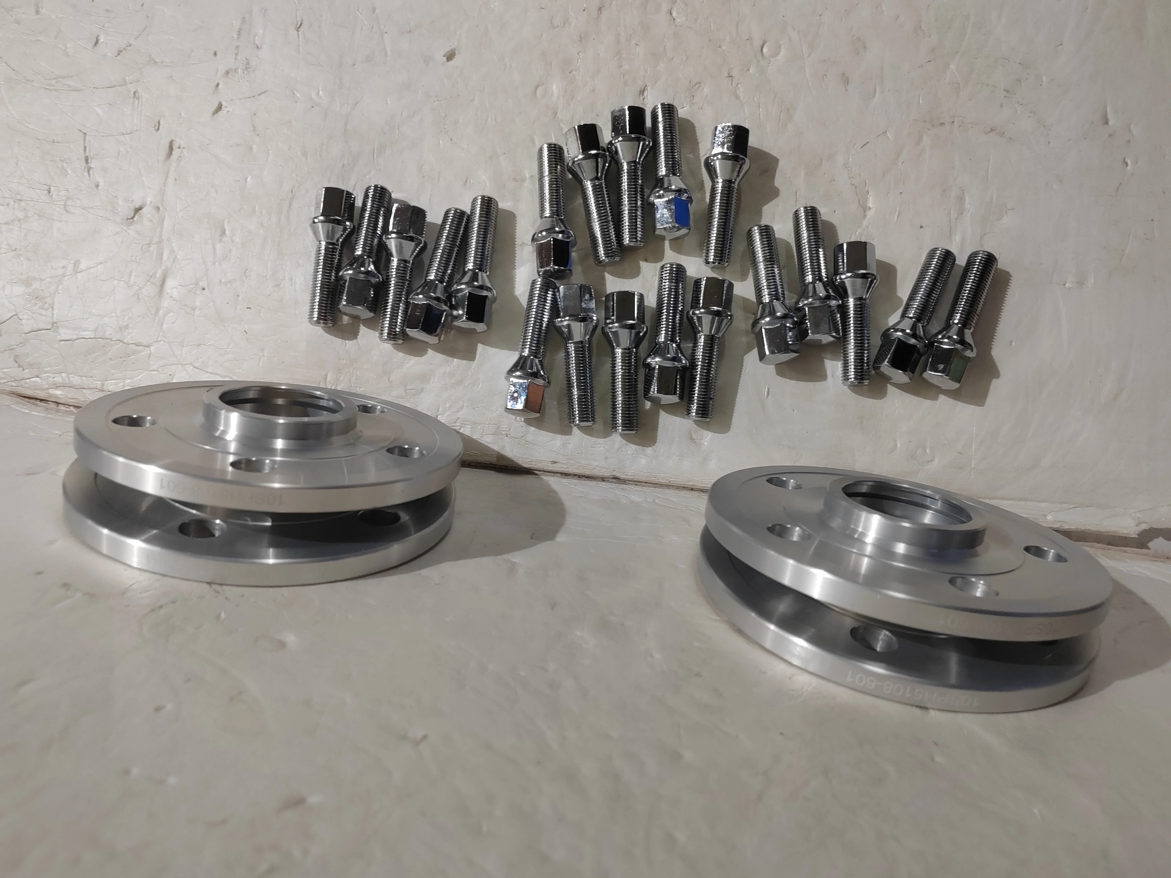 Hub Centric Wheel Spacers| 2 Pcs  | 5x108 PCD | 60.1mm CB 25mm (1 Inches) For GAC GS5  GA3 | M12x1.25 Lug Bolt