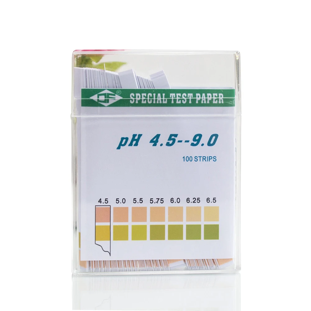 PH Value Test Strip 100 Piece 0.8-2.0MM PH 4,5,9 Drinking Water Aquariums Lndicator Universal Indicator Paper Test