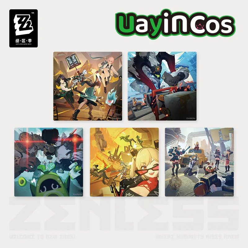 

Official Original Zenless Zone Zero Photo Collection Card Set Ornament Doll Accessories Anime Figure Game Toy For Kids Gifts