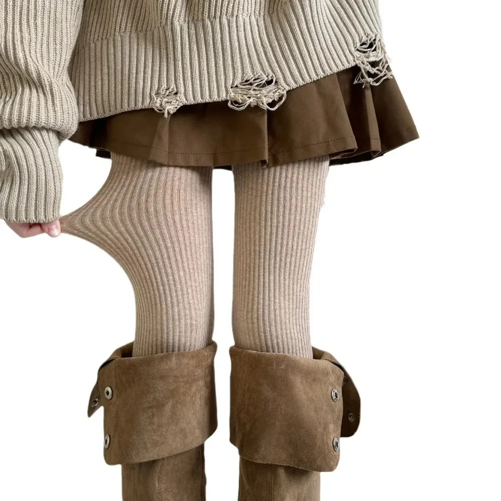 

Pantyhose Women Cotton Thigh High Stockings Women Tights Lingeries Sexy Slim Stockings Leggings Tights Large Sizes Autumn Winter