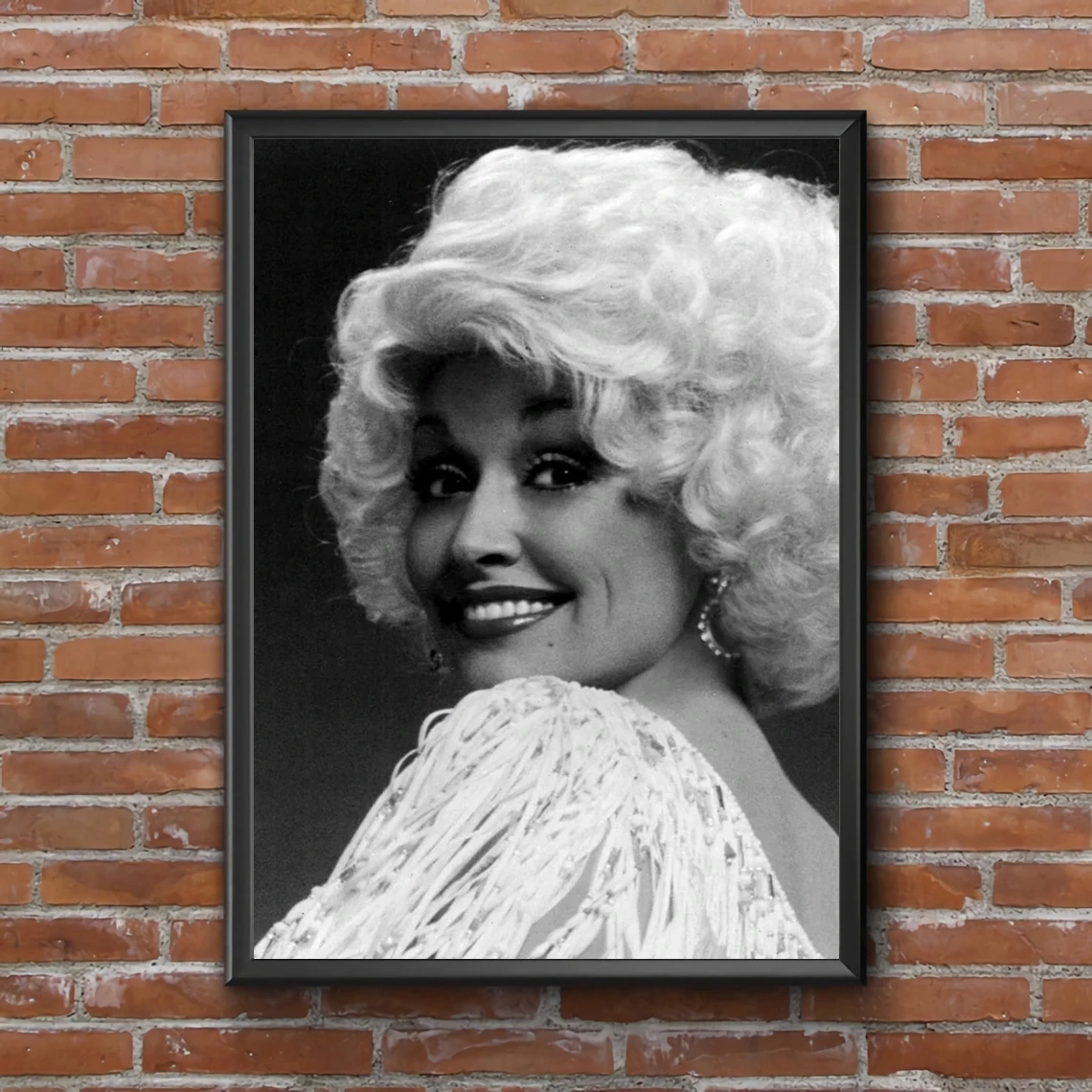 Dolly with perm photo print Canvas Poster Wall Painting Home Decor