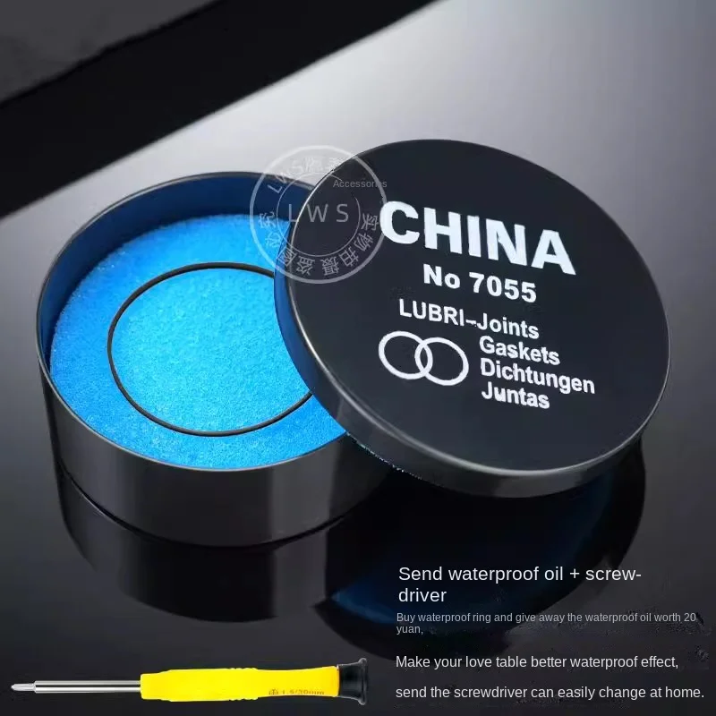 Watch Accessories EQB800 Waterproof Ring For Casio EQB-800 EQb800 Watch Bottom/Rear Cover Sealing Ring Silicone Dustroof Ring