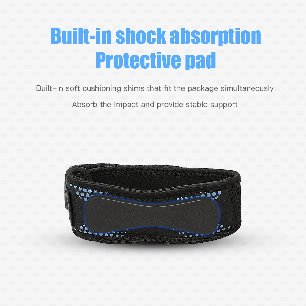 1PCS Patella Tendon Knee Straps Knee Brace Support Patellar Stabilizer for Running Hiking Tennis Jumping Arthritis