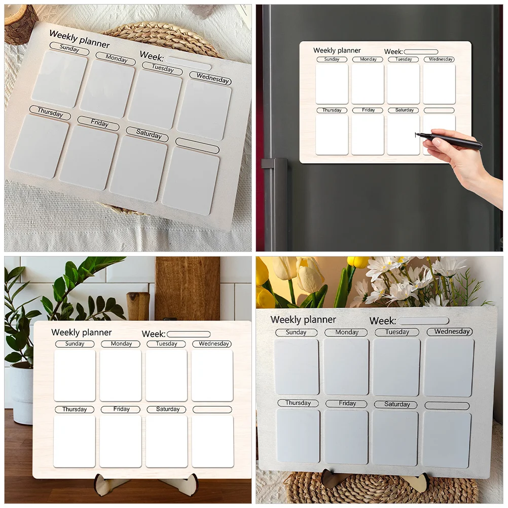 

Note Board Ornaments Aesthetic Fridge Magnets Household Meal Dinner Menu for Kitchen Notepads Refrigerator Shopping List
