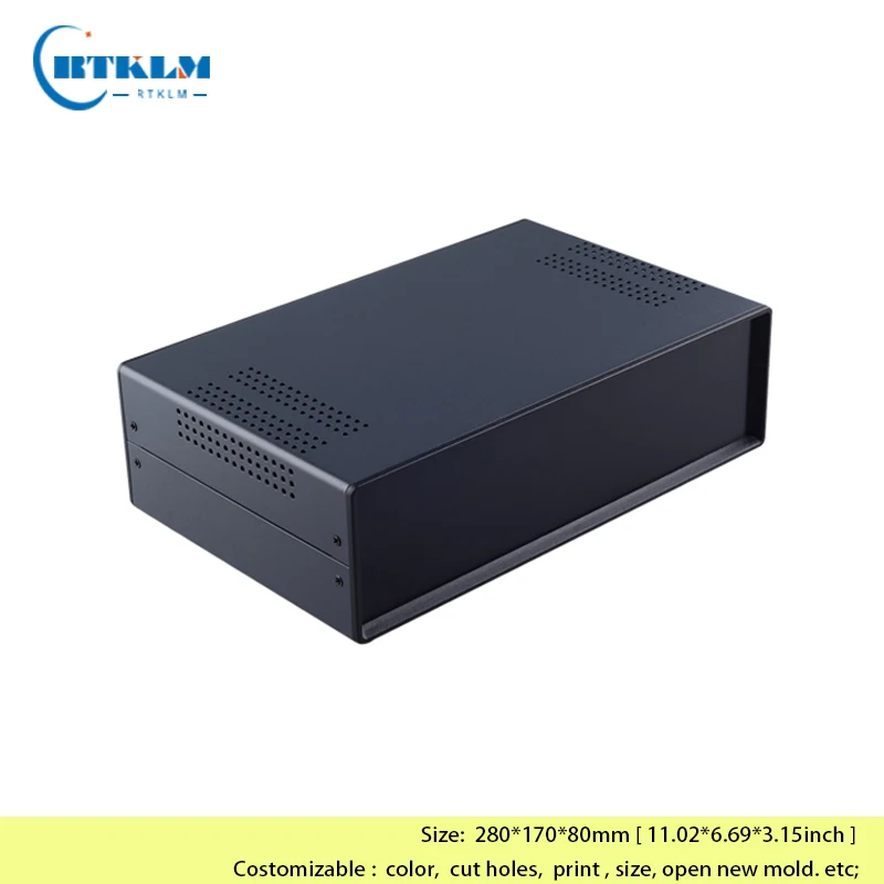 Iron Electronic Housing Access Junction Box Metal Boxes Switch Distribution Case Custom Iron Project Enclosure 280*170*80mm