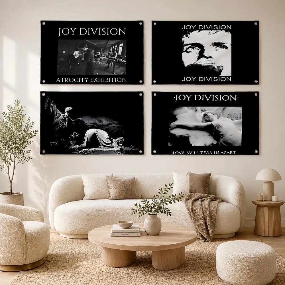 Band Joy Division Flags flag For Decoration Outdoor Picnic Hanging Home Camping Party Banner