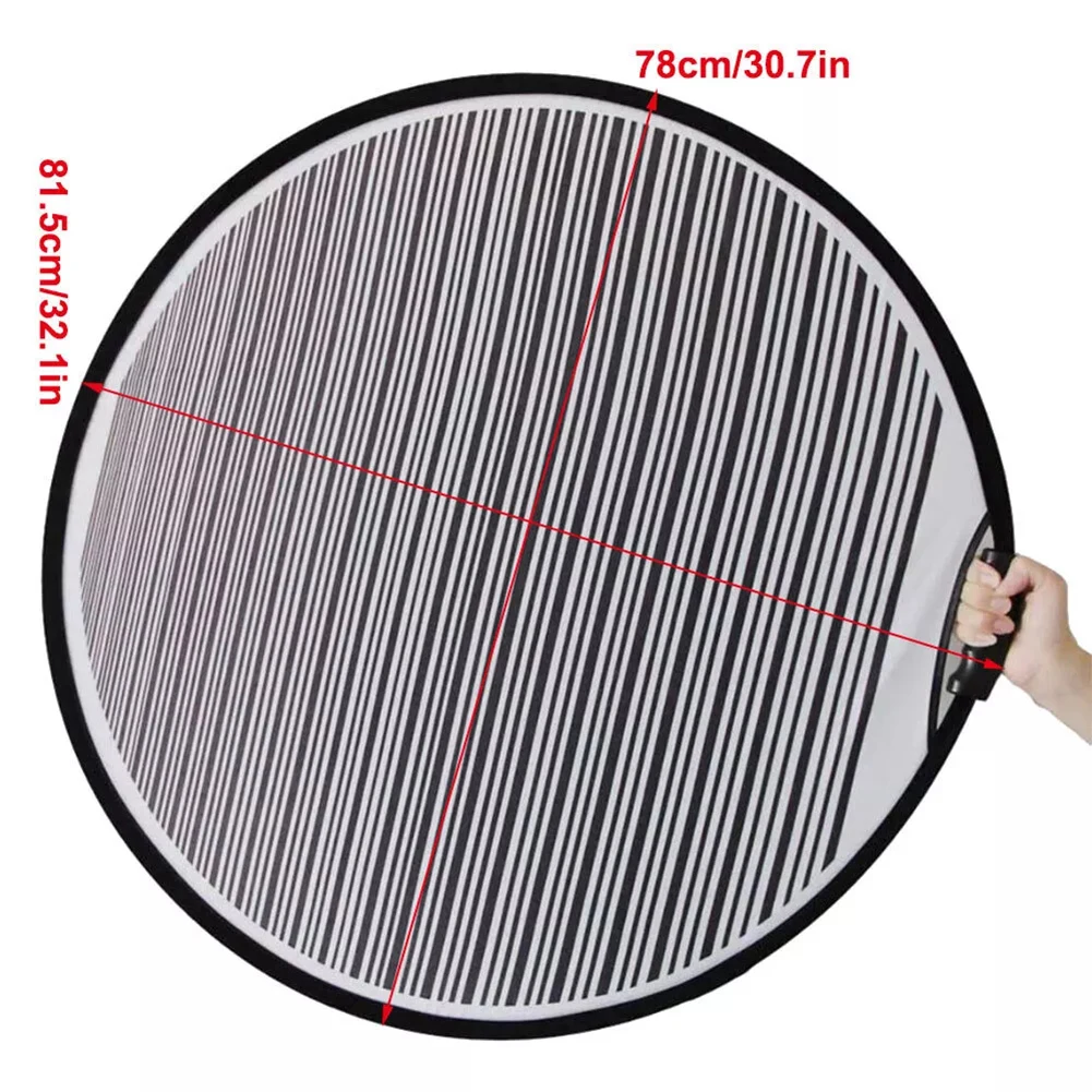 01       80cm Dent Reflector Board Car Dent Remover Check Tool Circular Dent Board Foldable Reflector Board Reflector Panel