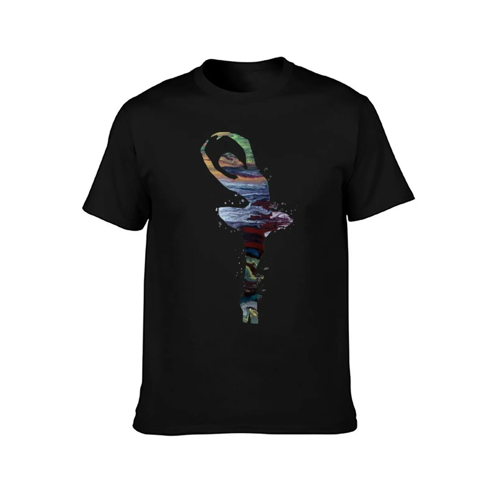 Ballet dancer T-Shirt Gym Wear Breathable Short Sleeve Tee T-Shirt