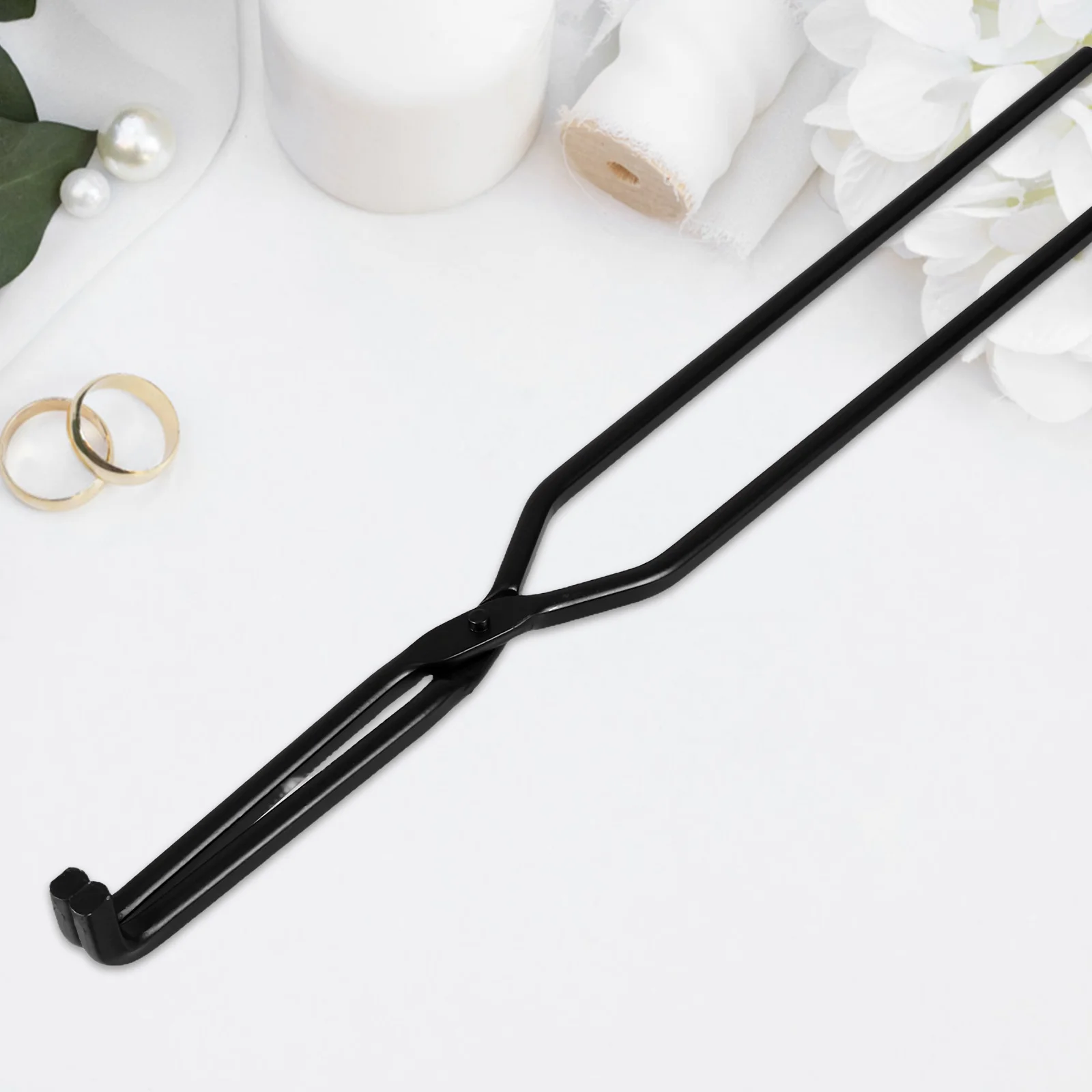 Crucible Clamp For Jewelry Making Tools Durable Cast Iron Laboratory Chemical Tongs Melting Metal Holder Smelting Casting