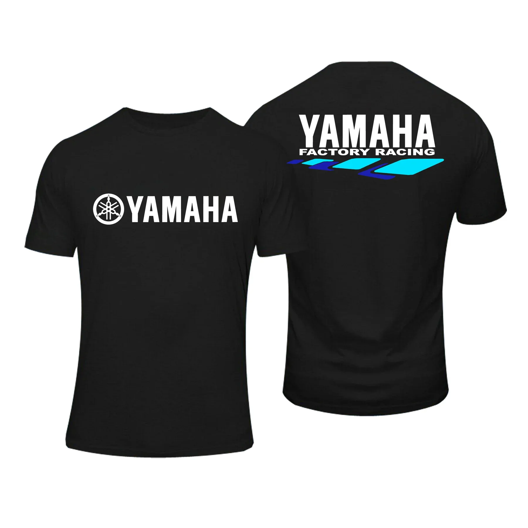 

Amazing Double-sided Tees Men Yama Motorcycle Revs Your Heart Ally T Shirt Casual Ready To Race Oversized T-shirt Graphic S-3XL