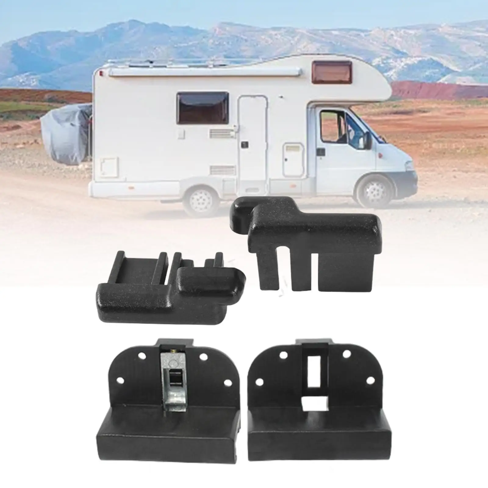 Suporte De Perna De Mesa Dobrável, Fácil de Instalar, Suporte De Perna De Mesa RV, Montagem Para Trailer De Viagem, Camper Van