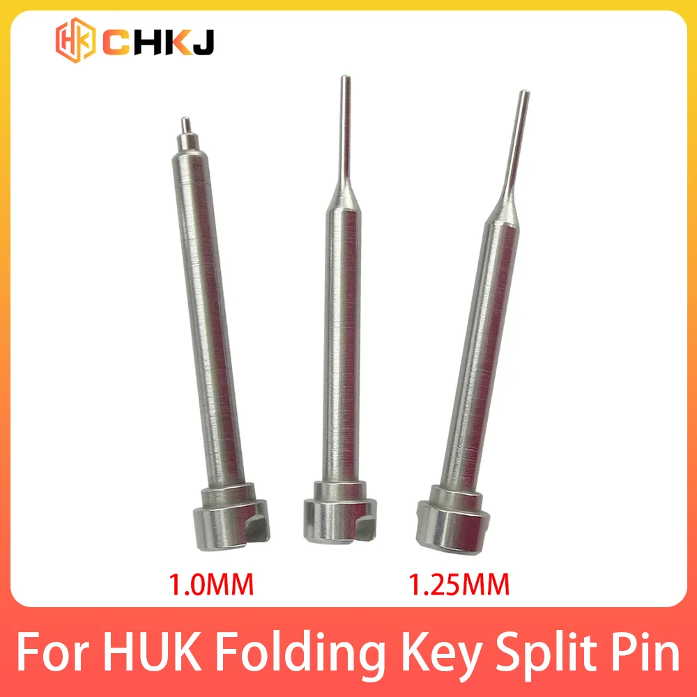 CHKJ 2PCS/Lot For HUK Folding Key Split Pin Folding Key Remote Control Pin Pliers Universal Replacement Take Pin 1.0/1.25mm