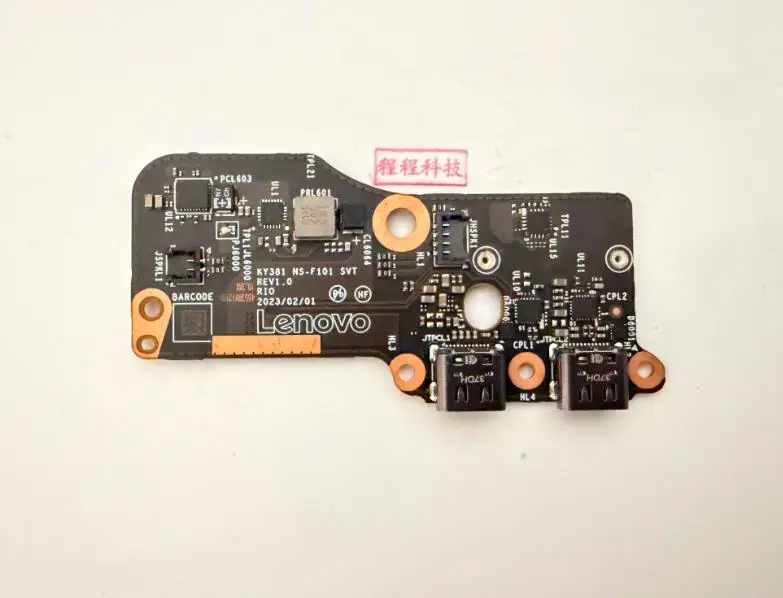 ORIGINAL Type-c Charging board FOR LENOVO Yoga Book 9 13IRU8 NS-F101