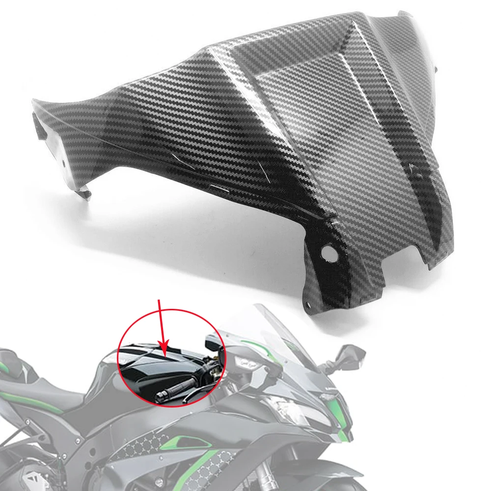 

For KAWASAKI NINJA ZX-10R ZX10R 2011-2020 Motorcycle Gas Fuel Tank Air Box Front Upper Mid Panel Cover Carbon Fiber Fairing